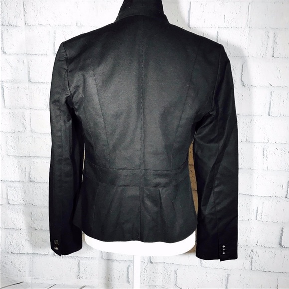 CALVIN KLEIN CHARCOAL BLACK SUIT JACKET SIZE 10 - Picture 4 of 7